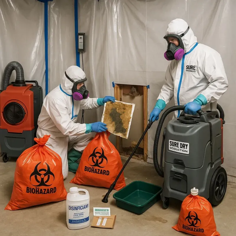 Contaminated Water Handling Protocols process in Foard County, TX