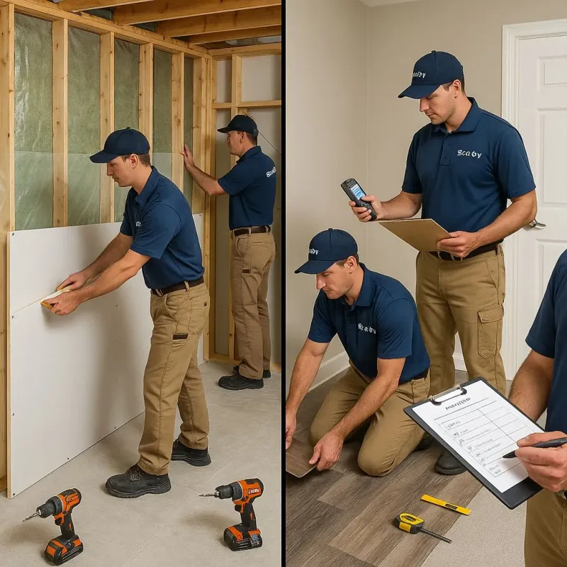 Repairs and Reconstruction process in Foard County, TX
